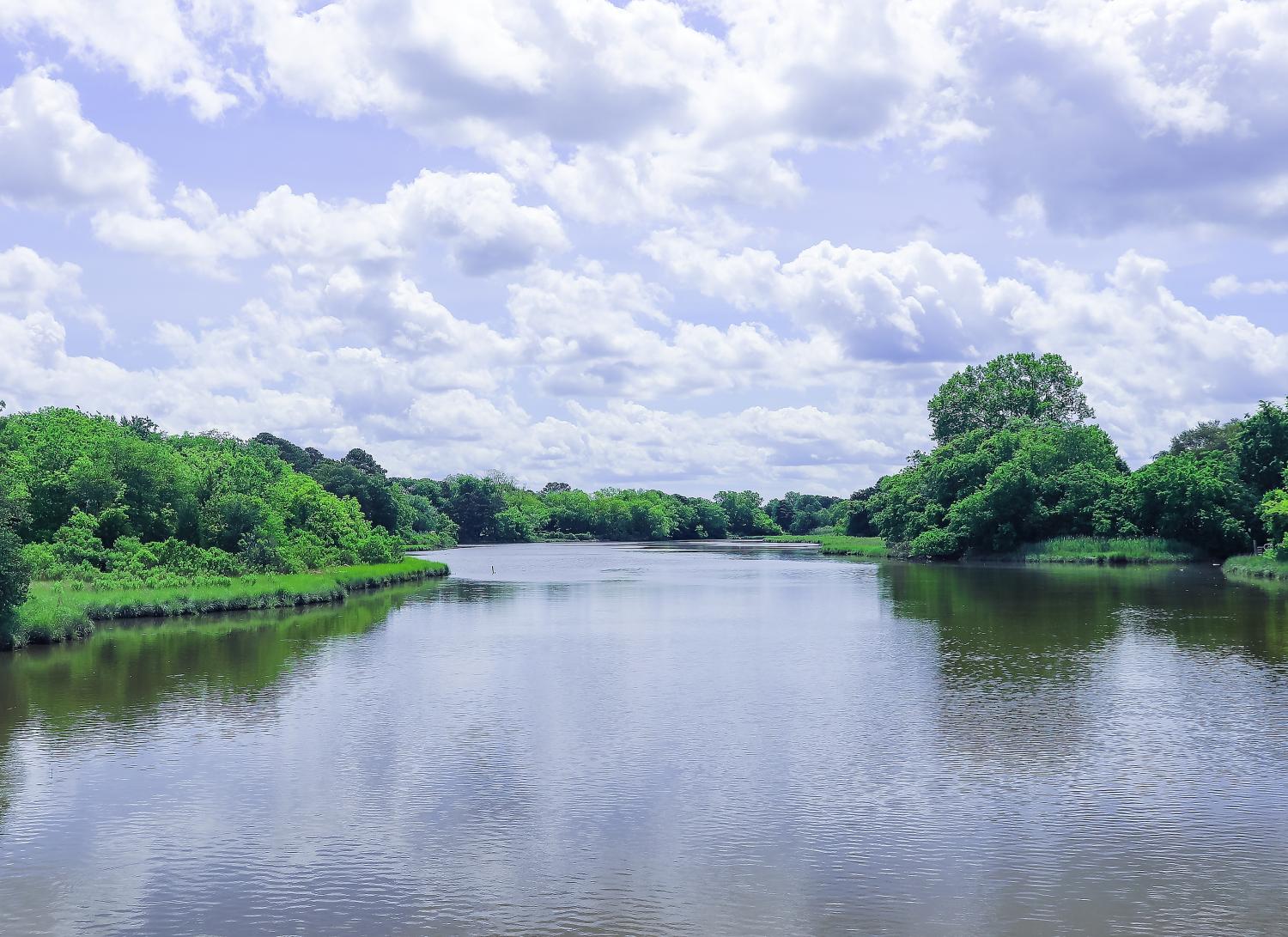 Lake on Tidewater Drive in Norfolk, Va