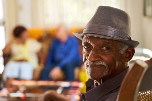 image showing older Black man