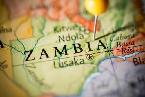 Map of Zambia