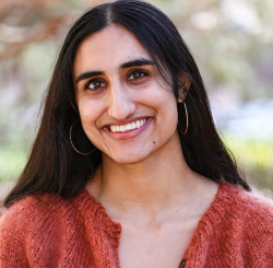 headshot of research assistant simran kalkat