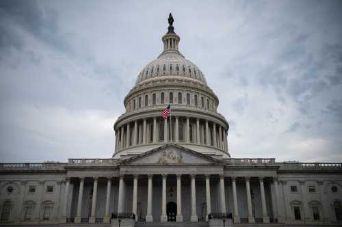 A general view of the U.S. Capitol Building, in Washington, D.C., on Tuesday, July 26, 2022. (Graeme Sloan/Sipa USA)No Use Germany.