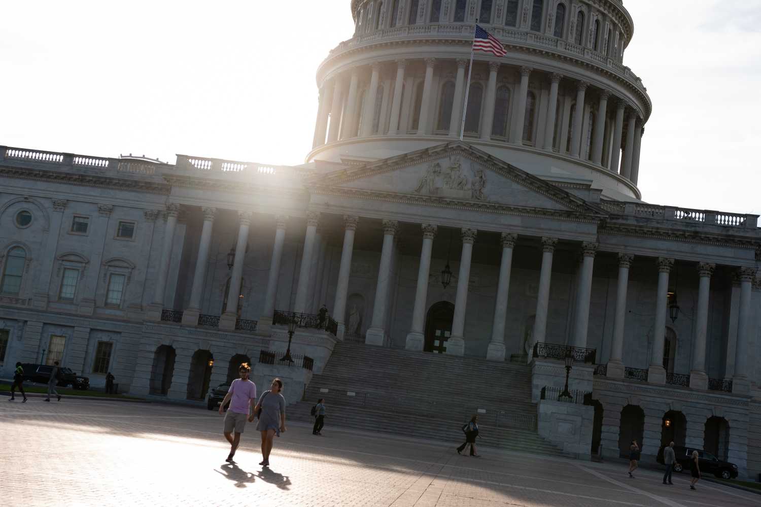 A general view of the U.S. Capitol Building, in Washington, D.C., on Wednesday, September 21, 2022. (Graeme Sloan/Sipa USA)No Use Germany.