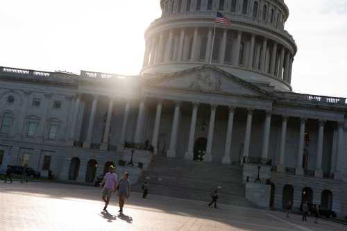 A general view of the U.S. Capitol Building, in Washington, D.C., on Wednesday, September 21, 2022. (Graeme Sloan/Sipa USA)No Use Germany.