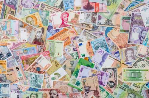 Variety,Of,Global,Banknotes,,Money,Collection,,Currencies