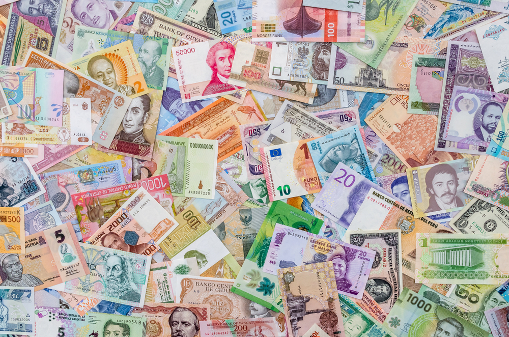 Variety,Of,Global,Banknotes,,Money,Collection,,Currencies