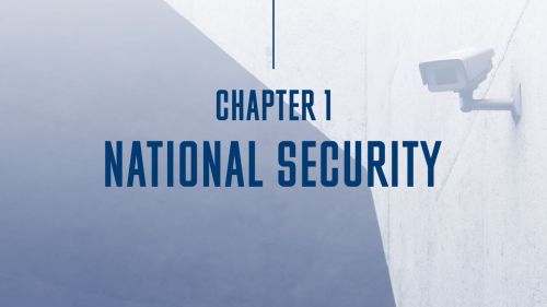 Chapter 1 - National Security