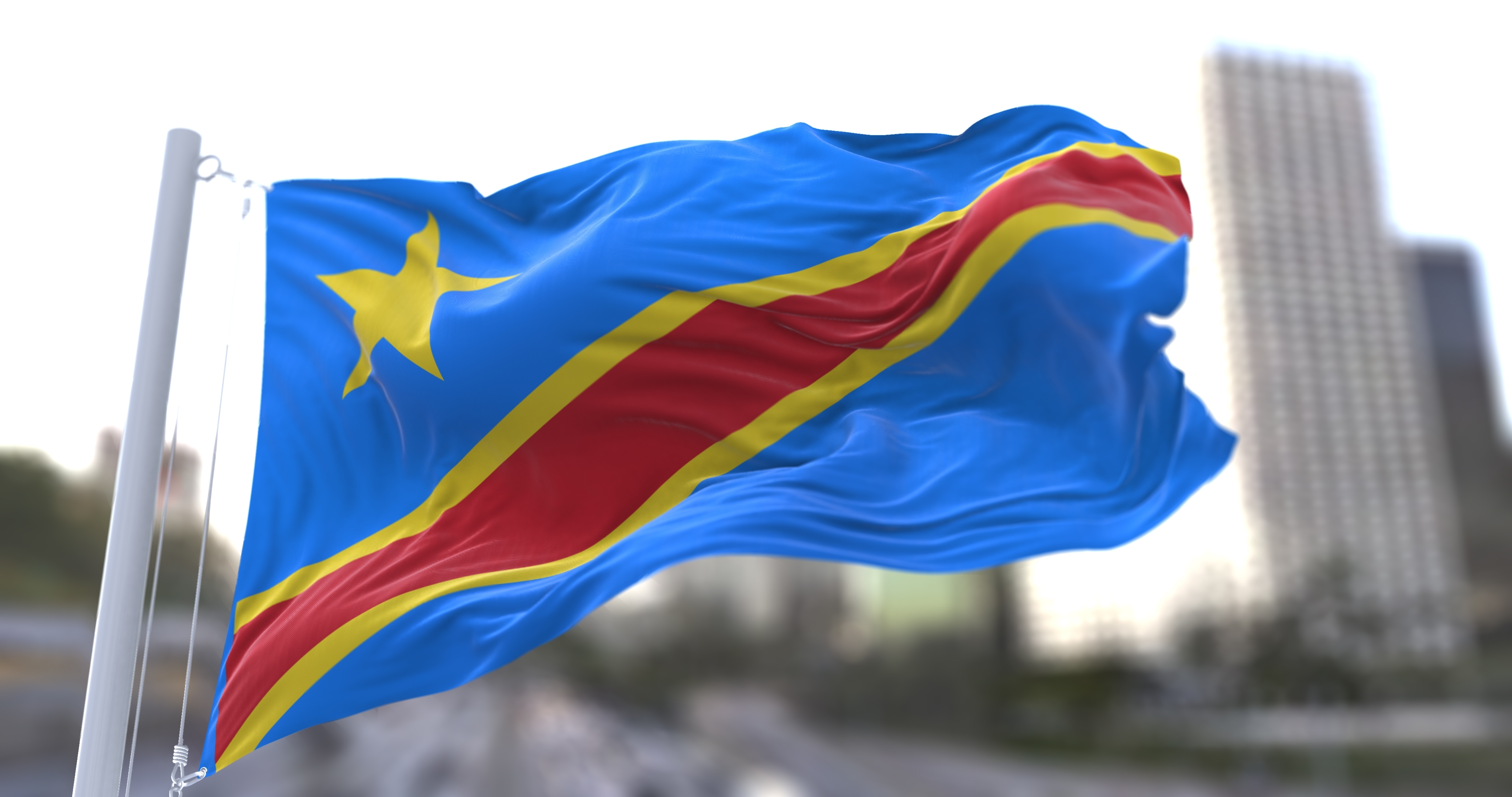 Flag of the Democratic Republic of Congo