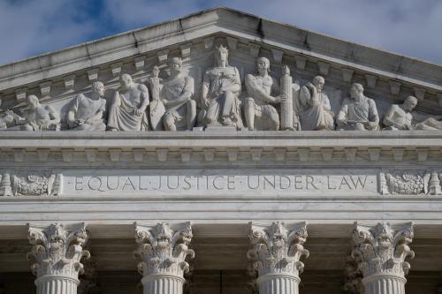 A general view of the U.S. Supreme Court, in Washington, D.C., on Friday, January 27, 2023. (Graeme Sloan/Sipa USA)No Use Germany.