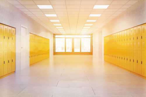 School hallway