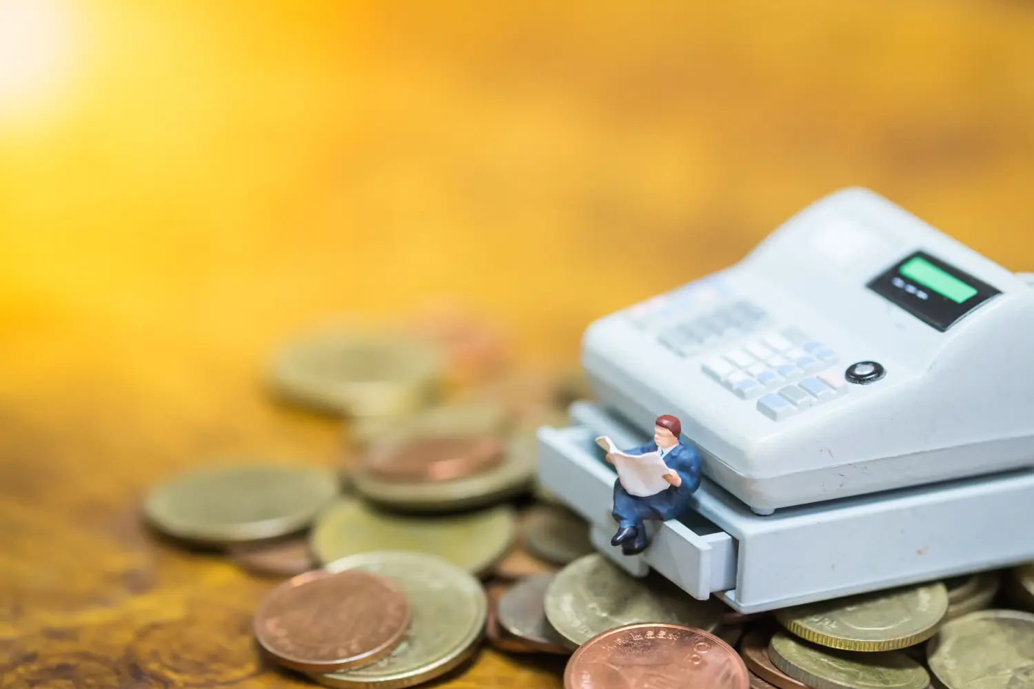 Toy cash register