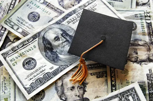 money under graduation cap