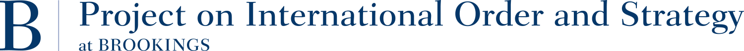 Branding for the Project on International Order and Strategy