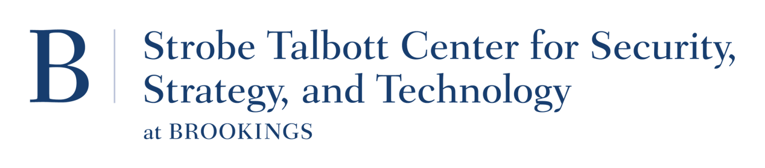 Branding for the Strobe Talbott Center for Security, Strategy, and Technology