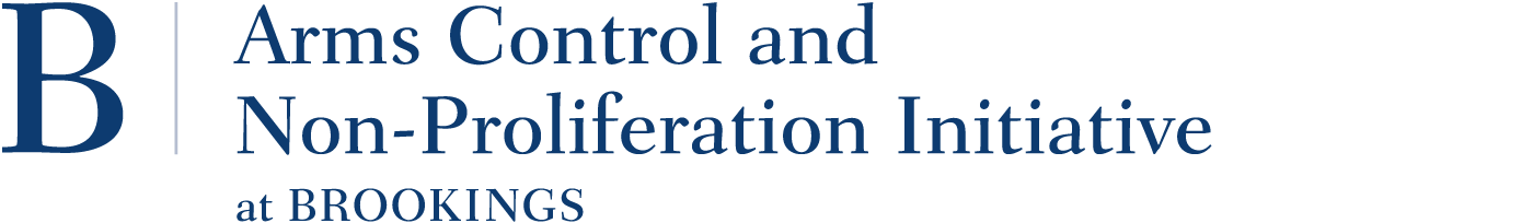 Arms Control and Non-Proliferation Initiative at Brookings word mark