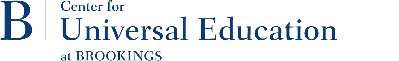 Center for Universal Education at Brookings