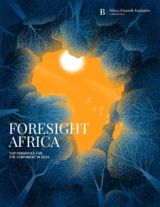 Cover of Foresight Africa 2024