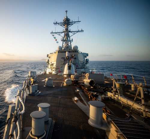 Beijing Says US Warship Illegally Entered Waters In South China Sea