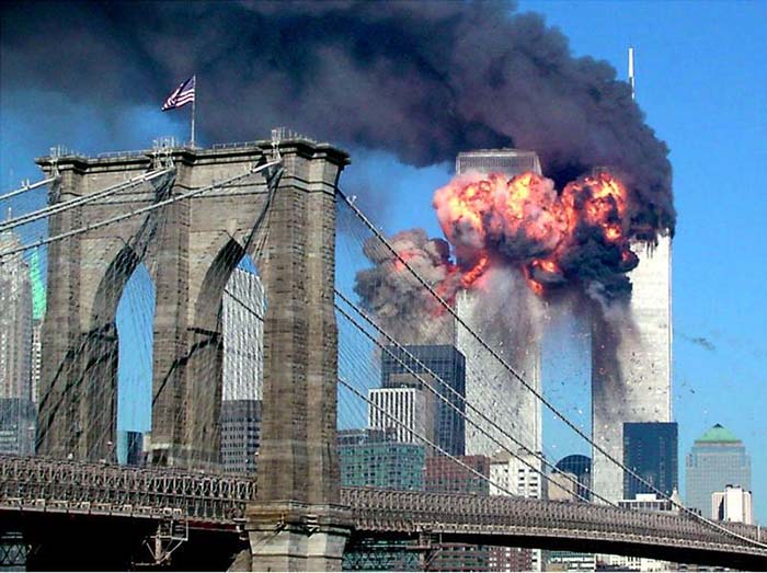 The Twin Towers in New York on September 11, 20001 - Reuters/Sara K. Schwittek