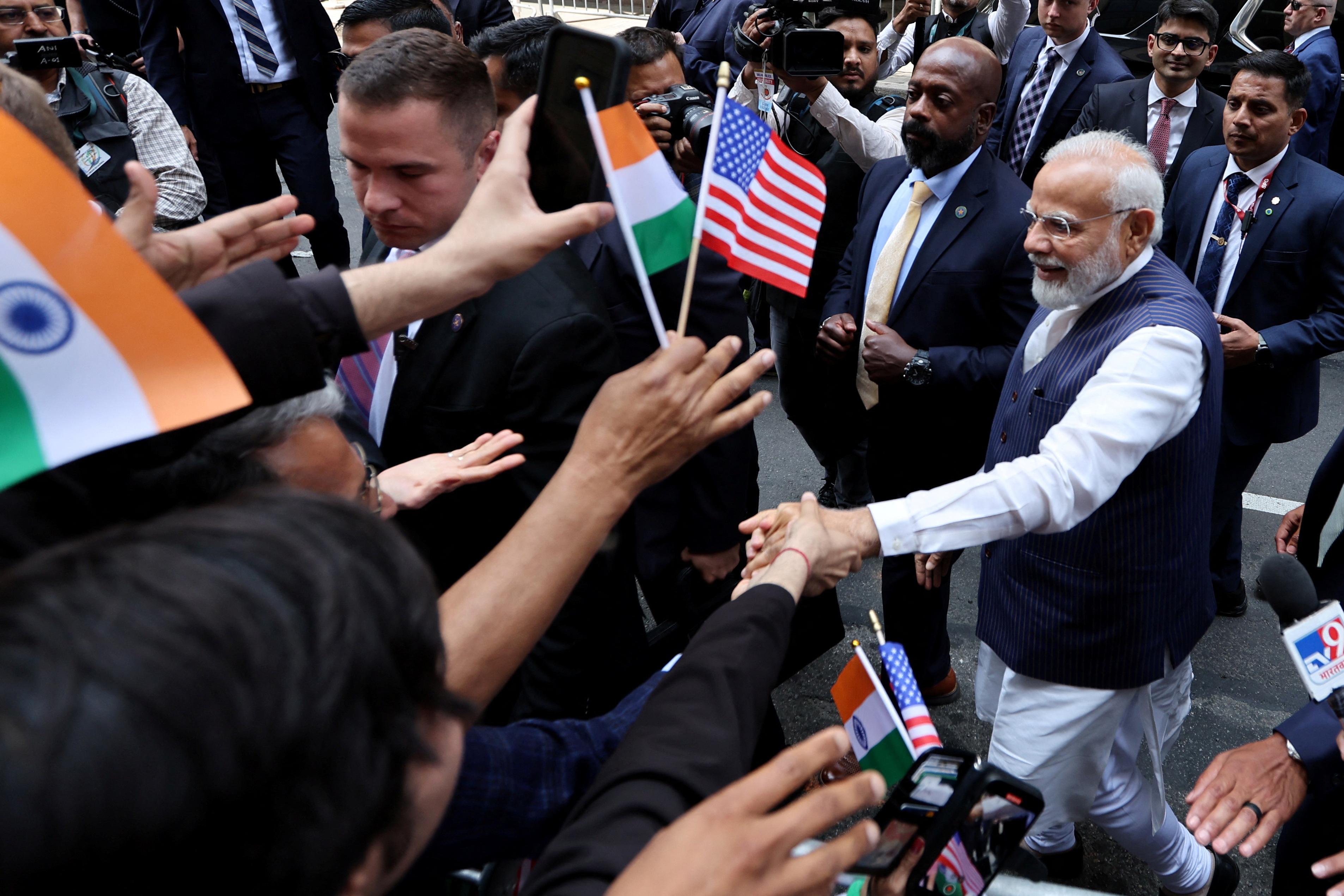 PM Modi US Visit: Prime Minister Narendra Modi Arrives In Washington Ahead  Of Quad, UN Address: 10 Points