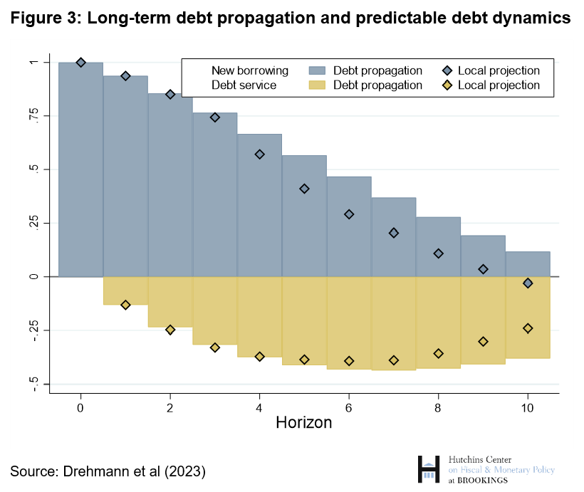 long-term debt propagation and debt dynamics