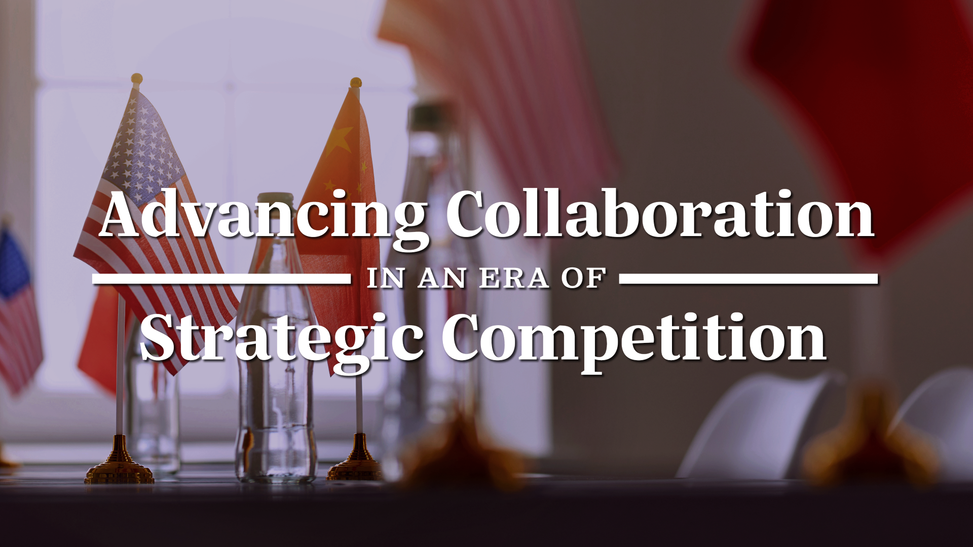 Advancing Collaboration in an Era of Strategic Competition | Brookings