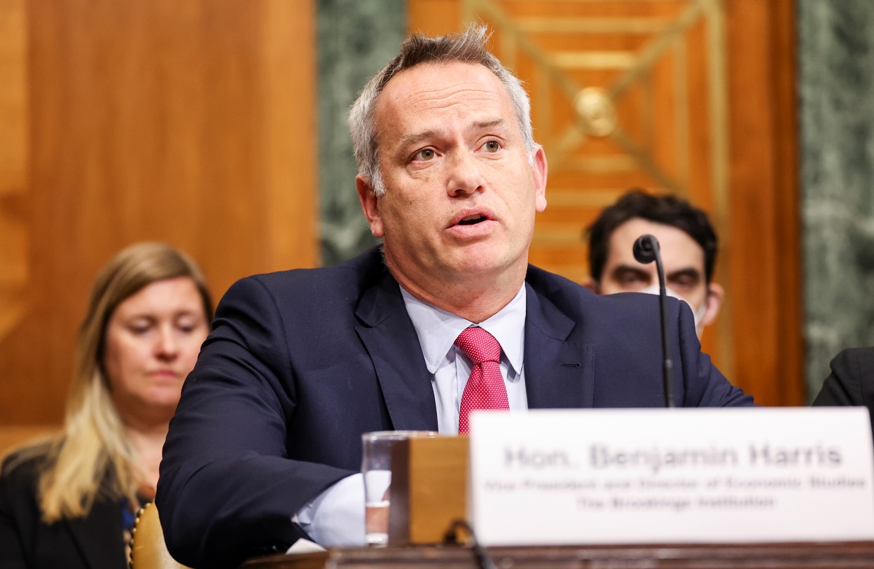 Ben Harris testifies before the Senate Budget Committee