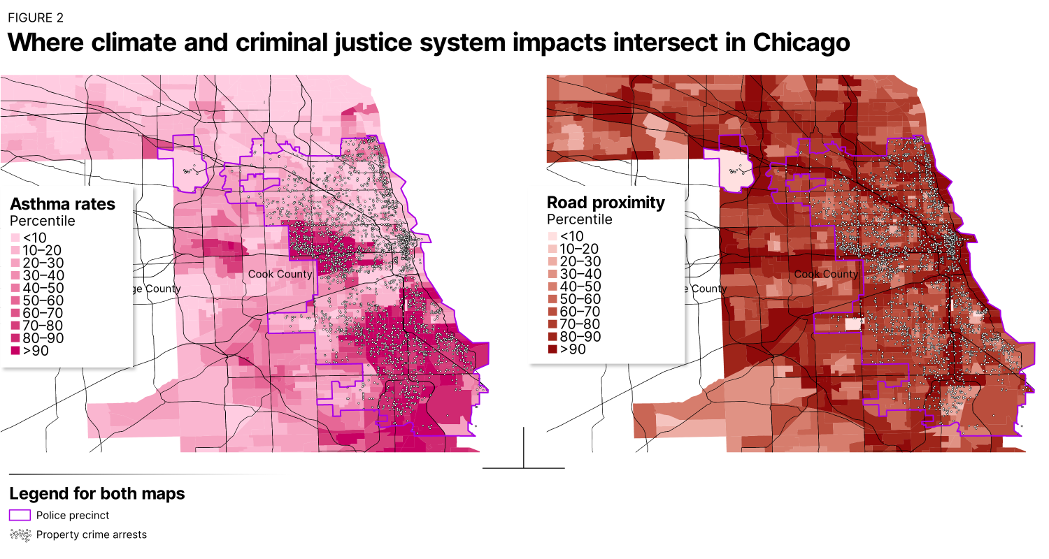 2 maps of chicago