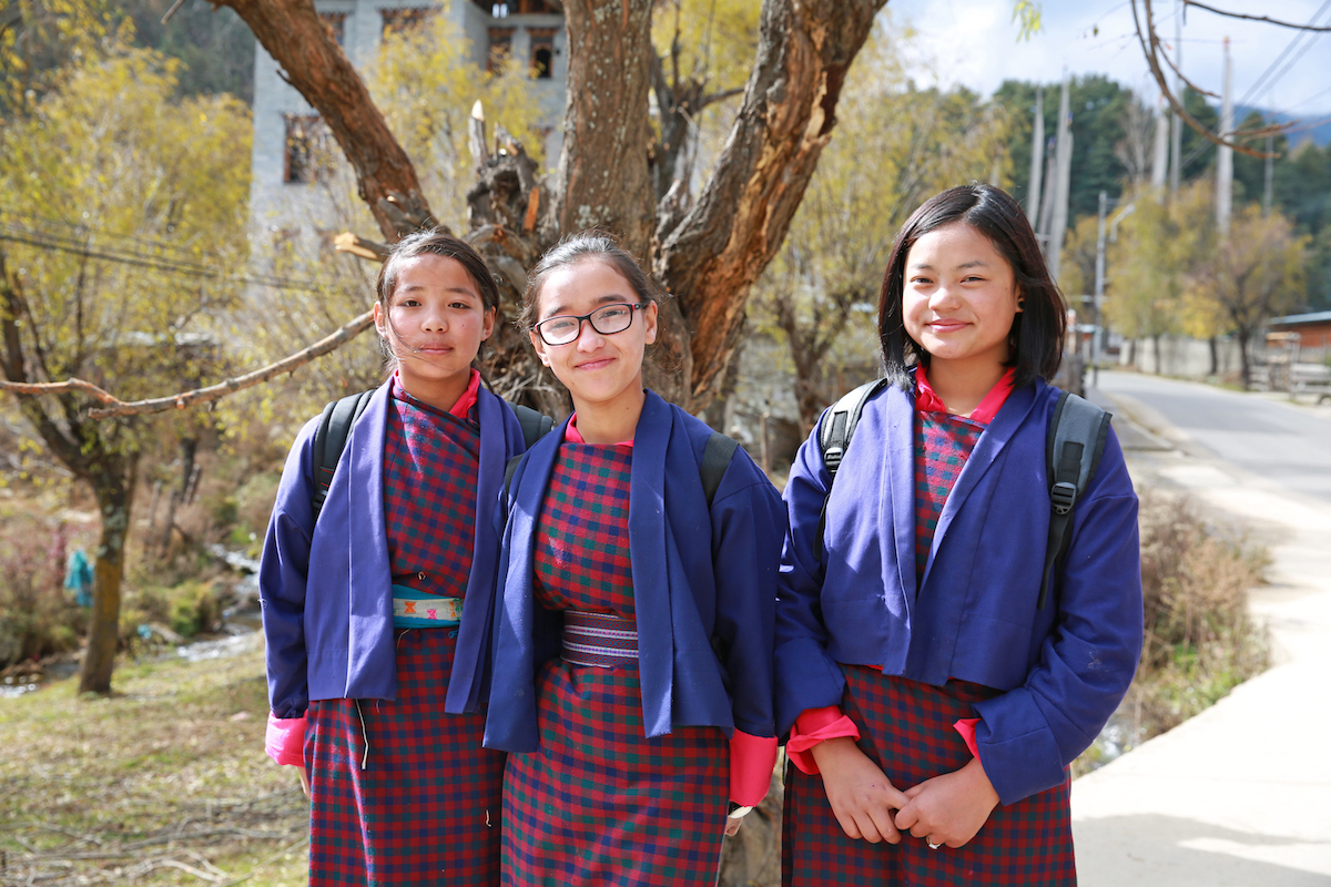 bhutanese girls