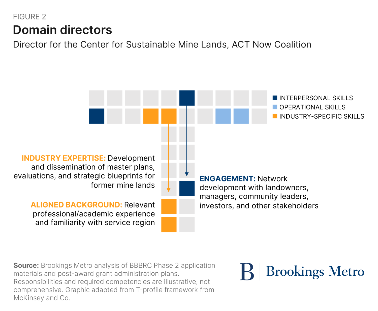 Figure 2. DOMAIN DIRECTORS. Director for the Center for Sustainable Mine Lands, ACT Now Coalition