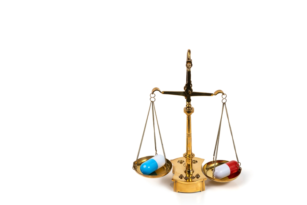 Weighing decision between drugs