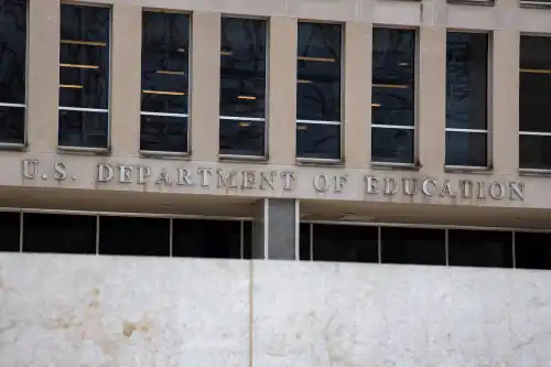 The Department of Education headquarters