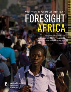 Cover of Foresight Africa 2014