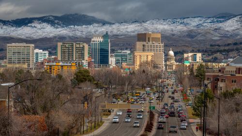 Boise, Idaho skyline