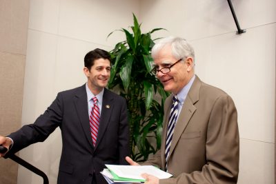 Haskins with then-Representative Paul Ryan (R-WI).