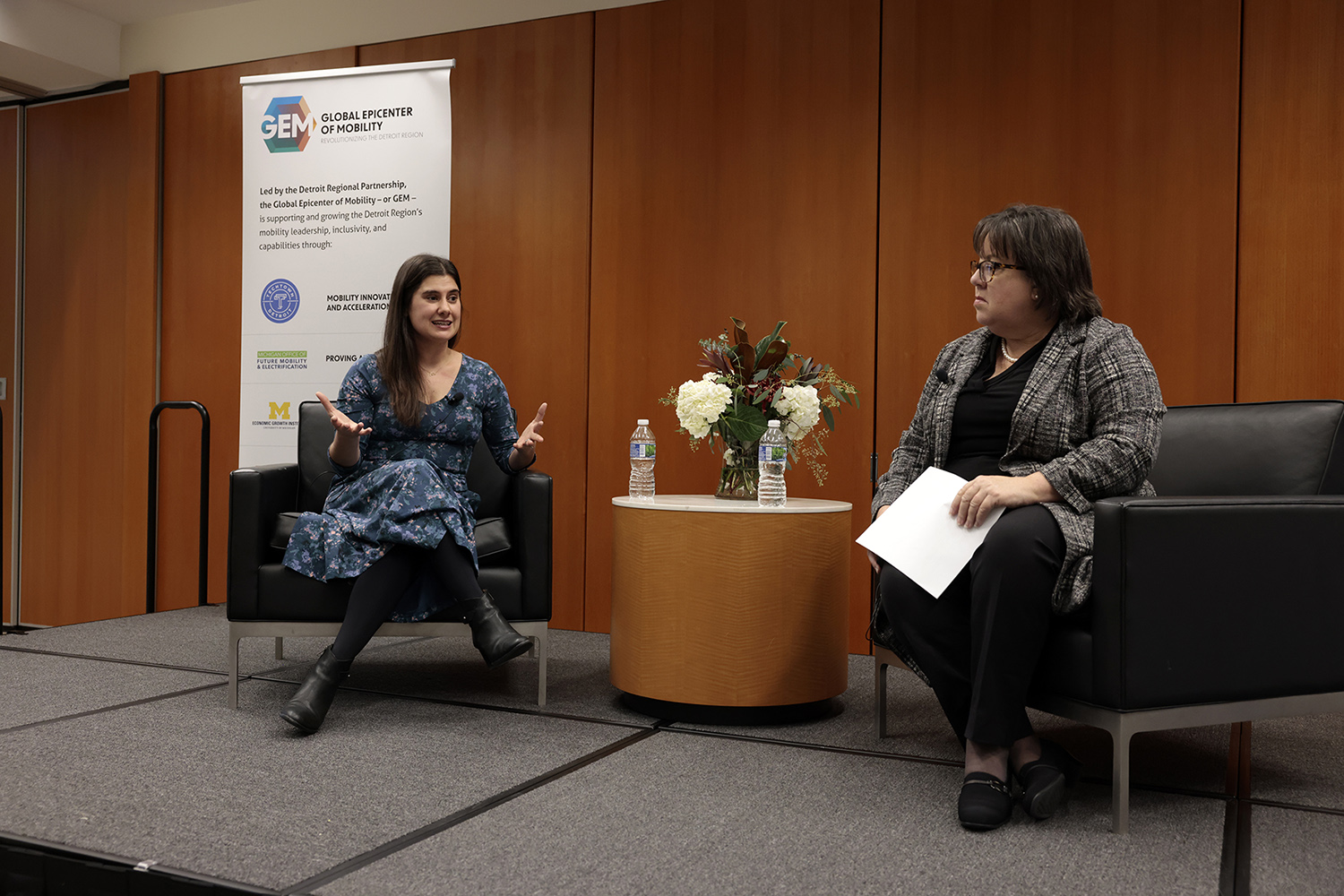 The 2023 GEM Annual Meeting held at the Federal Reserve Bank of Chicago, Detroit Branch on Monday, Nov 6, 2023. Photo by Jeff Kowalsky