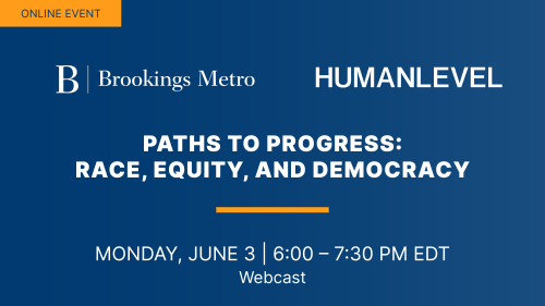 Paths to progress: Race, equity, and democracy
