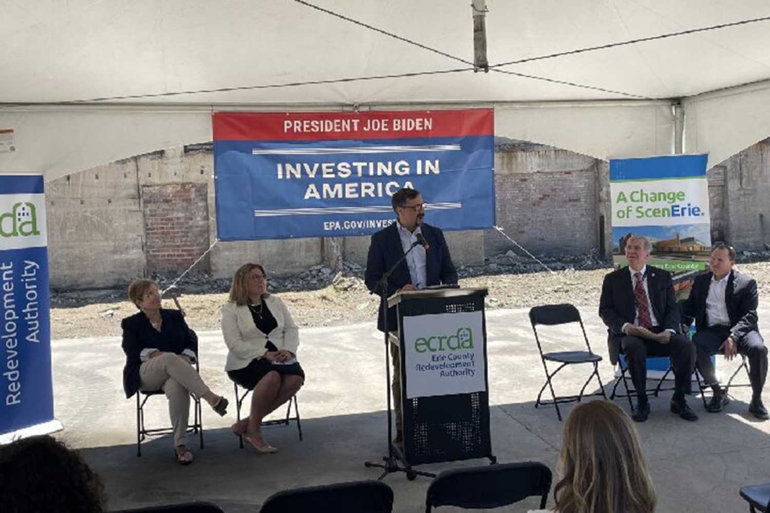 The EPA’s mid-Atlantic regional administrator speaks in Erie, Penn.