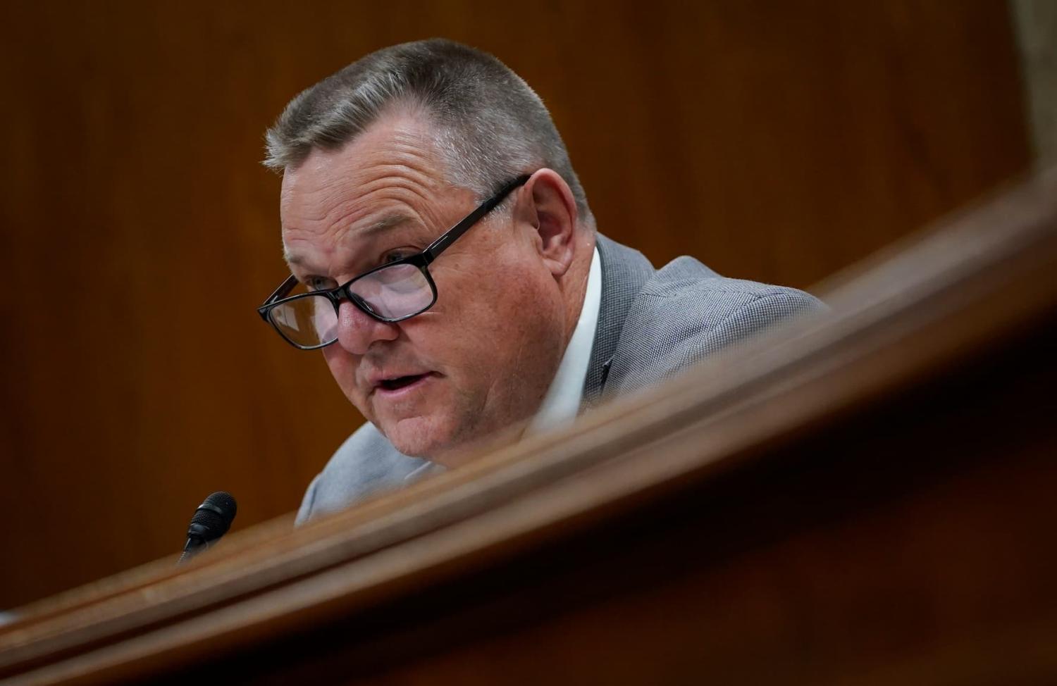 Senator Jon Tester (D-Mont.) at the Senate Appropriations - Subcommittee on Defense hearing to examine proposed budget estimates and justification for fiscal year 2024 for the Department of Defense with Secretary of Defense Lloyd J. Austin III and General Mark A. Milley, Chairman, Joint Chiefs of Staff on May 11, 2023 in Washington, D.C.