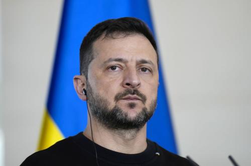Ukrainian President Volodymyr Zelenskyy arrives in Berlin to meet with Chancellor Olaf Scholz at the Federal Chancellery.