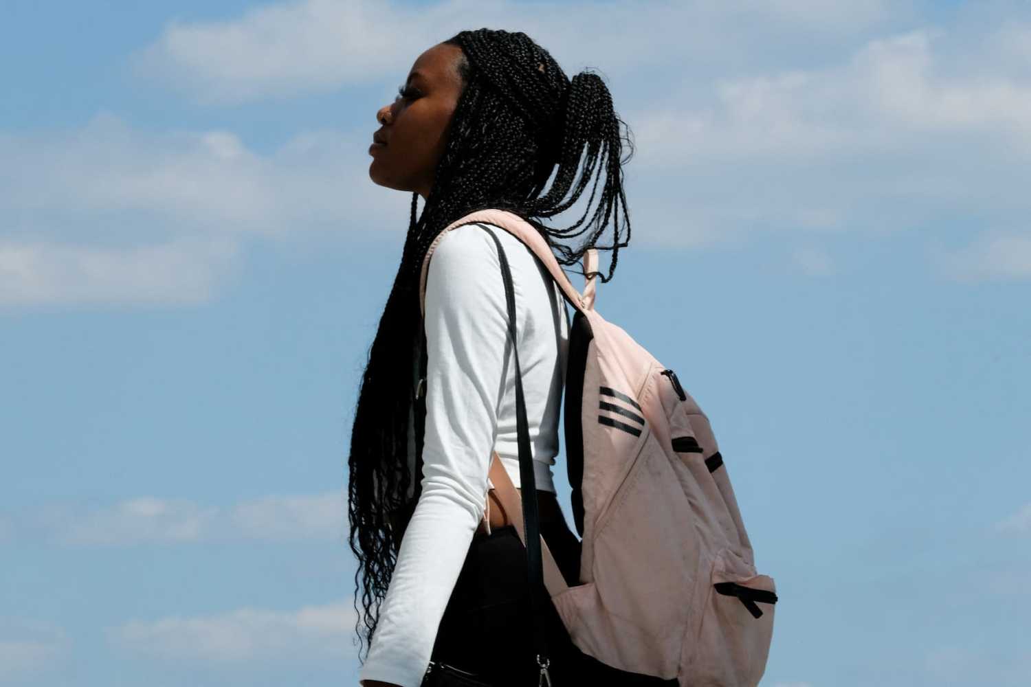 A student walks on the campus of Tennessee State University, a public university and HBCU in Nashville, Tennessee, U.S., September 19, 2023.