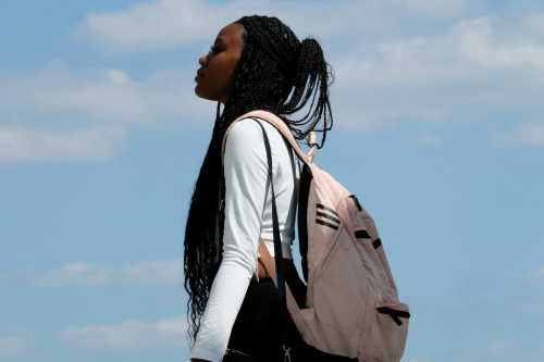 A student walks on the campus of Tennessee State University, a public university and HBCU in Nashville, Tennessee, U.S., September 19, 2023.