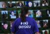 A woman looks at photos of those lost to drug overdoses as many Edmontonians gathered at Victoria Park this evening to mark the annual International Overdose Awareness Day, on August 31, 2023, in Edmonton, Alberta, Canada.