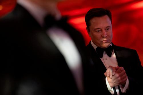 FILE PHOTO: Elon Musk attends the America First Policy Institute (AFPI) gala at Mar-A-Lago in Palm Beach, Florida, U.S., November 14, 2024. REUTERS/Carlos Barria REFILE - QUALITY REPEAT TPX IMAGES OF THE DAY/File Photo