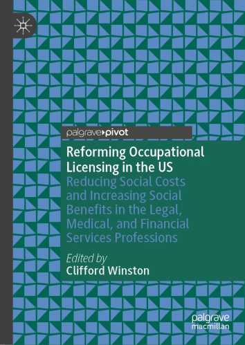 Reforming Occupational Licensing cover