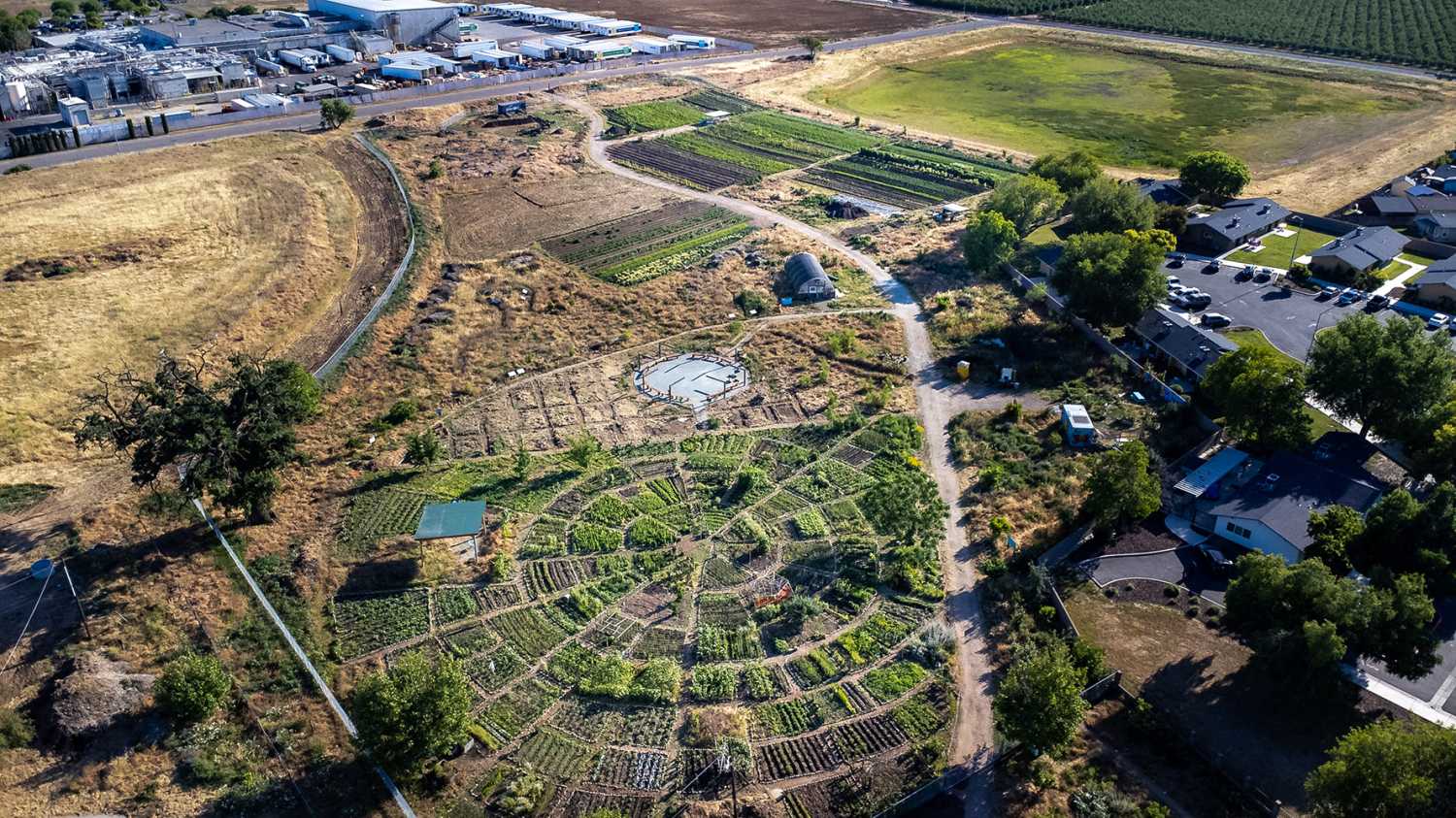 Aerial view of YoVille Gardens