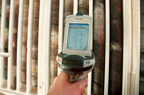 A portable x-ray fluorescence analyzer scans products for lead