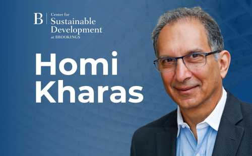 Interview cover of Homi Kharas on FfD4: Can the Sevilla conference reshape global development paradigm amid rising pressures. Background image: Metropol Parasol, a modern architectural landmark in Plaza de la Encarnación, Sevilla, Spain.