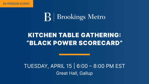 Kitchen table gathering: Black Power Scorecard