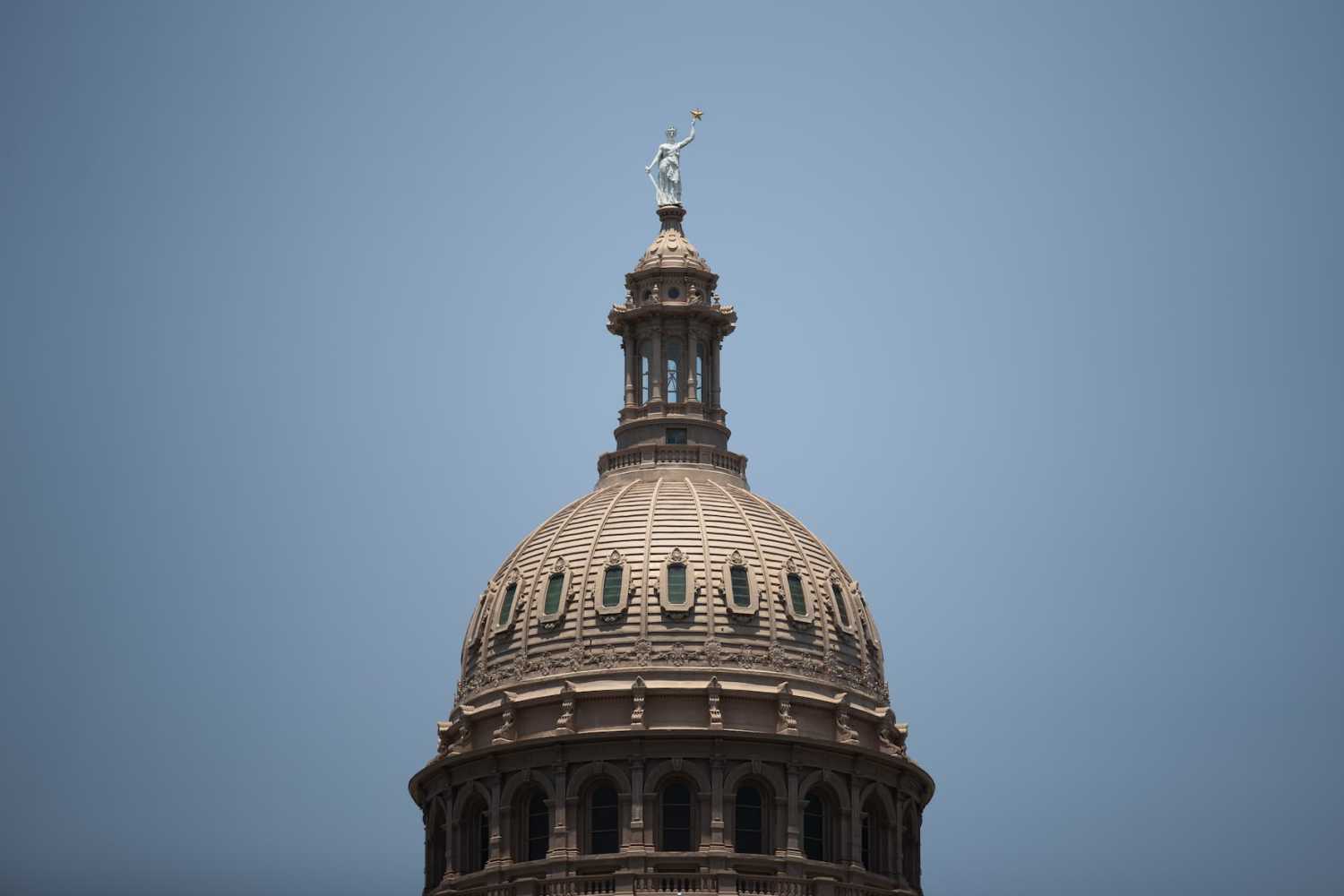 The Texas State Capitol building is shown in Texas, USA, on May 19, 2024.