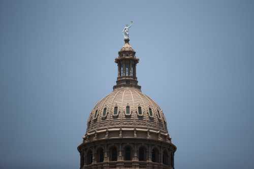 The Texas State Capitol building is shown in Texas, USA, on May 19, 2024.